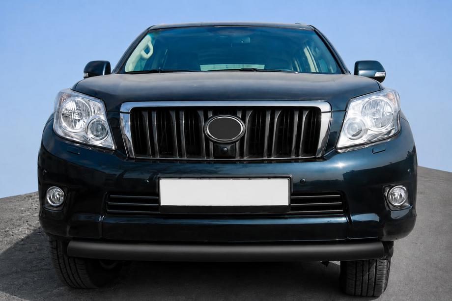 Toyota Land Cruiser Prado 150 2009-2023 Frontschutzbügel ST008 Black (Edelstahl) Image