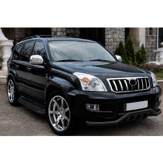 Frontbügel ST011 Black (Edelstahl) Toyota Land Cruiser Prado 120 2002-2009