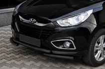 Hyundai IX-35 2010-2015 Frontbügel ST014-1 Black (Edelstahl) Foto 1