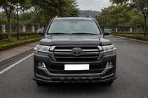 Toyota Land Cruiser 200 2007-2021 Frontschutzbügel ST015 Black (2015+, Edelstahl) Foto 1