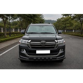 Frontschutzbügel ST015 Black (2015+, Edelstahl) Toyota Land Cruiser 200 2007-2021 Foto 1