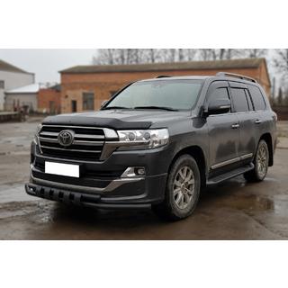 Frontschutzbügel ST015 Black (2015+, Edelstahl) Toyota Land Cruiser 200 2007-2021 Foto 3