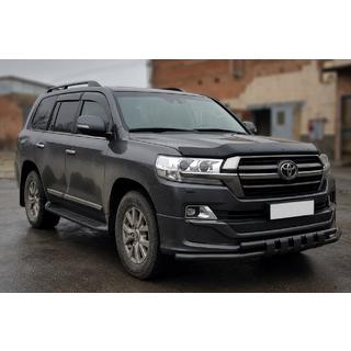 Frontschutzbügel ST015 Black (2015+, Edelstahl) Toyota Land Cruiser 200 2007-2021 Foto 2