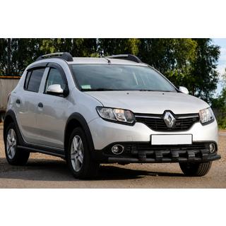 Frontschutzbügel ST015 Black (Edelstahl) Dacia Sandero 2013-2020 Foto 3
