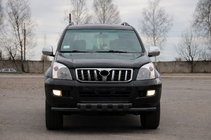 Toyota Land Cruiser Prado 120 2002-2009 Frontschutzbügel ST015 Black (Edelstahl) Foto 1