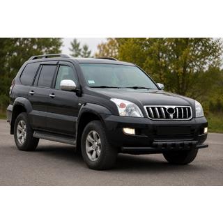 Frontschutzbügel ST015 Black (Edelstahl) Toyota Land Cruiser Prado 120 2002-2009 Foto 2