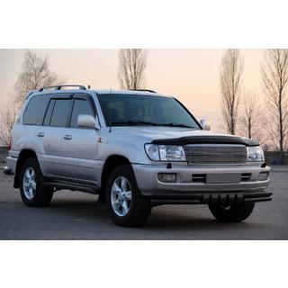 Frontschutzbügel ST015 Black (Edelstahl) Toyota Land Cruiser 100 1998-2007 Foto 3