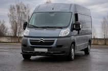 Peugeot Boxer 2006-2025 Frontschutzbügel ST015 Black (Edelstahl) Foto 1