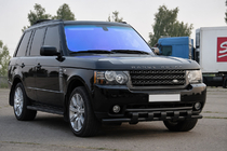 Range Rover III L322 2002-2012 Frontschutzbügel ST015 Black (Edelstahl) Foto 3