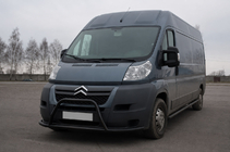 Citroen Jumper 2007-2025 Frontbügel ST019 Black (Edelstahl) Foto 3