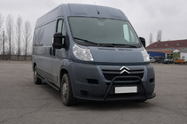 Fiat Ducato 2006-2025 Frontbügel ST019 Black (Edelstahl) Foto 2
