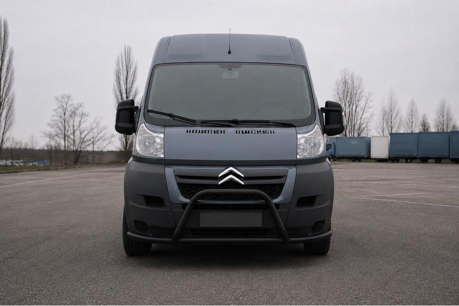 Fiat Ducato 2006-2025 Frontbügel ST019 Black (Edelstahl) Image