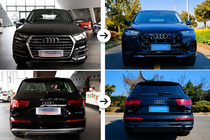 Audi Q7 2015–2026 Karosseriekit (Facelift-Umbau) im 2024-Look (für 2015-2020) Foto 1