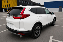 Honda CRV 2017-2022 Integrierte Dachreling schwarz OEM (Aluminium) Foto 3