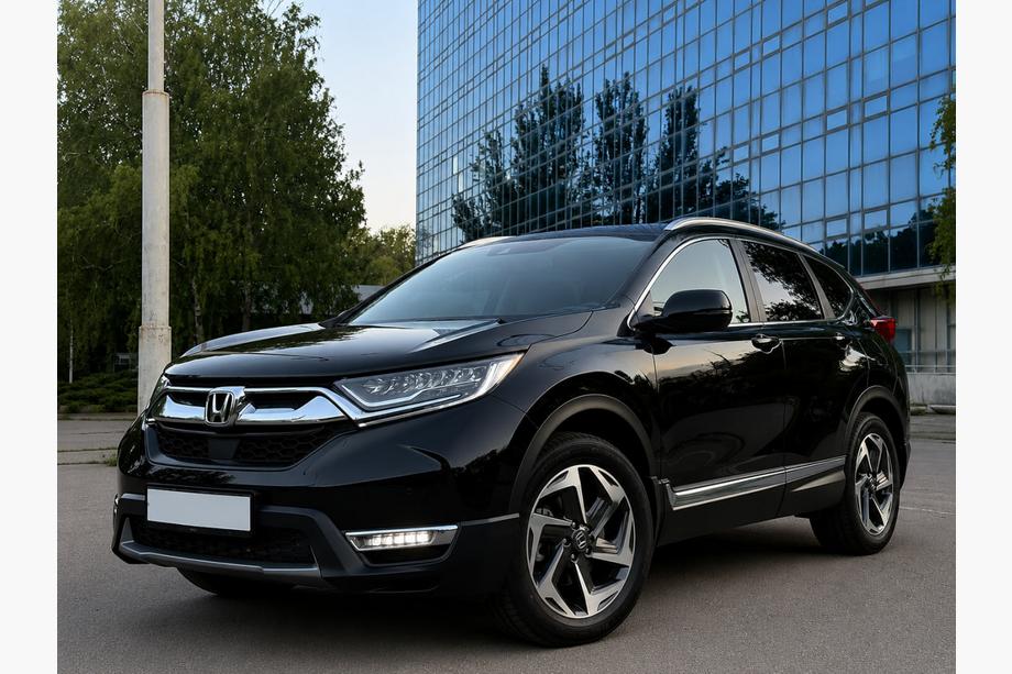 Honda CRV 2017-2022 Integrierte Dachreling grau OEM (ABS-Kunststoff, Klebemontage) Image
