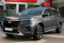 Honda BR-V 2021– Integrierte Dachreling schwarz OEM (Aluminium) Foto 1