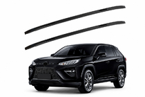 Toyota Rav 4 2019–2025 Integrierte Dachreling schwarz OEM (ABS-Kunststoff, Montage mit Kleber) Foto 1