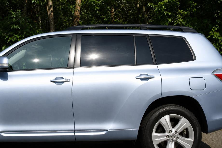 Toyota Highlander 2008-2013 Dachreling schwarz OEM (Aluminium) Image
