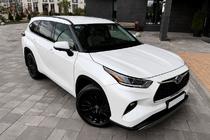 Toyota Highlander 2019- Dachreling schwarz OEM (ABS-Kunststoff) Foto 1