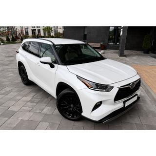 Dachreling schwarz OEM (ABS-Kunststoff) Toyota Highlander 2019-