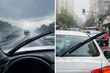 Welche Scheibenwischer sind auf der Autobahn besser, welche reichen in der Stadt Foto 1