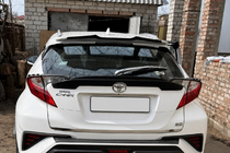Toyota C-HR 2016-2023 Integrierte Dachreling grau OEM (ABS-Kunststoff, Klebemontage) Foto 6