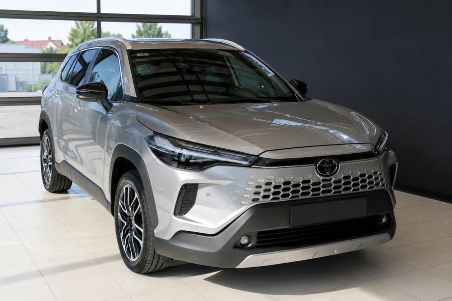 Toyota Corolla Cross 2020- Integrierte Dachreling grau OEM (Aluminium, Montage mit Kleber) Image