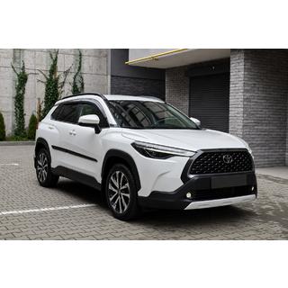 Integrierte Dachreling schwarz OEM (ABS-Kunststoff, Montage mit Kleber) Toyota Corolla Cross 2020- Foto 3