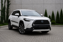Toyota Corolla Cross 2020- Integrierte Dachreling grau OEM (ABS-Kunststoff, Klebemontage) Foto 1
