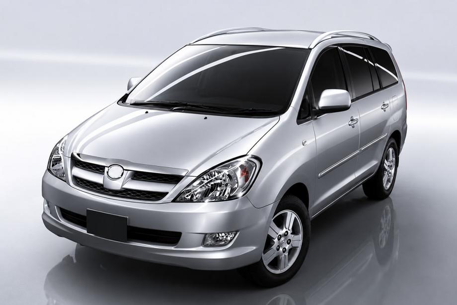 Toyota Innova 2015- Integrierte OEM Dachreling grau (Aluminium) Image