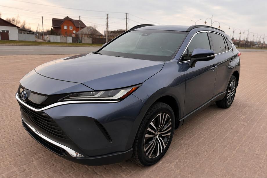 Toyota Venza 2020- Integrierte Dachreling schwarz OEM (Aluminium, Klebemontage) Foto 2