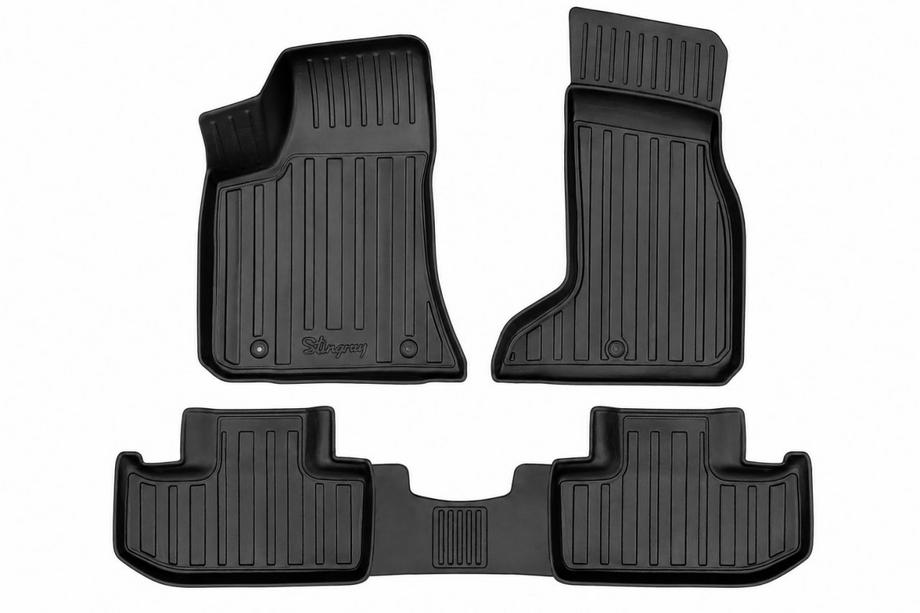 Dodge Challenger 2008-2023 Stingray 3D Gummifußmatten (für 4WD, 4-tlg. Set) Image