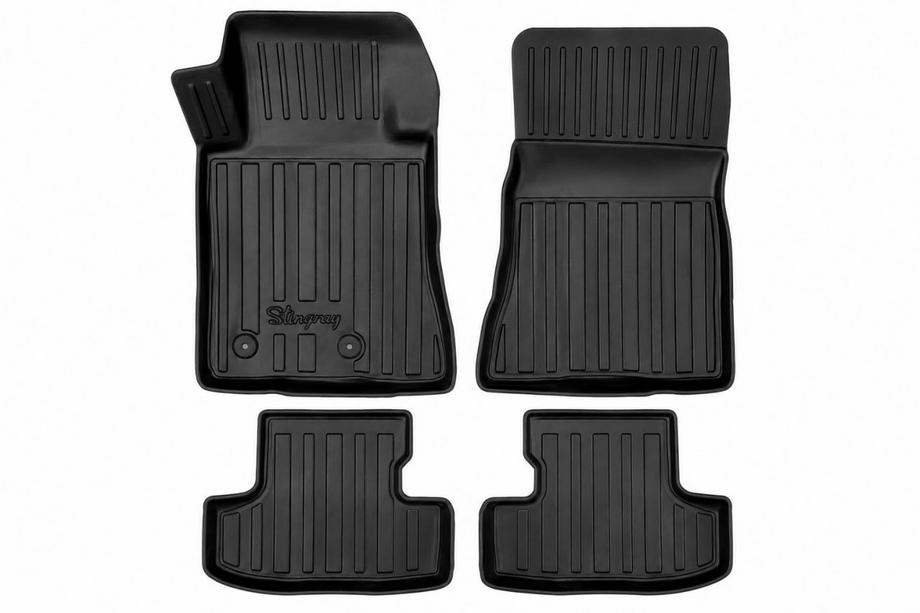 Ford Mustang 2015-2023 Stingray 3D Gummimatten (4 Stk) Image