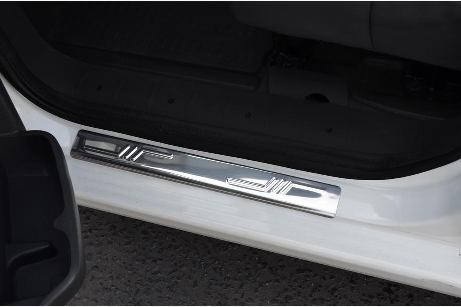 Fiat Scudo 2007-2015 Einstiegsleisten Edelstahl (Omsa, 2 Stk.) Image