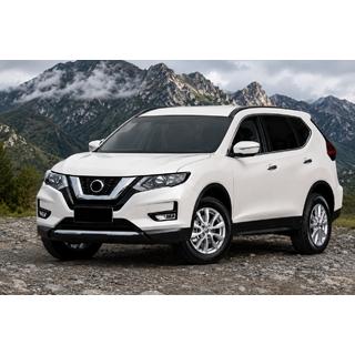 Integrierte Dachreling schwarz OEM (für X-trail, Aluminium, Montage mit Kleber) Foto 1