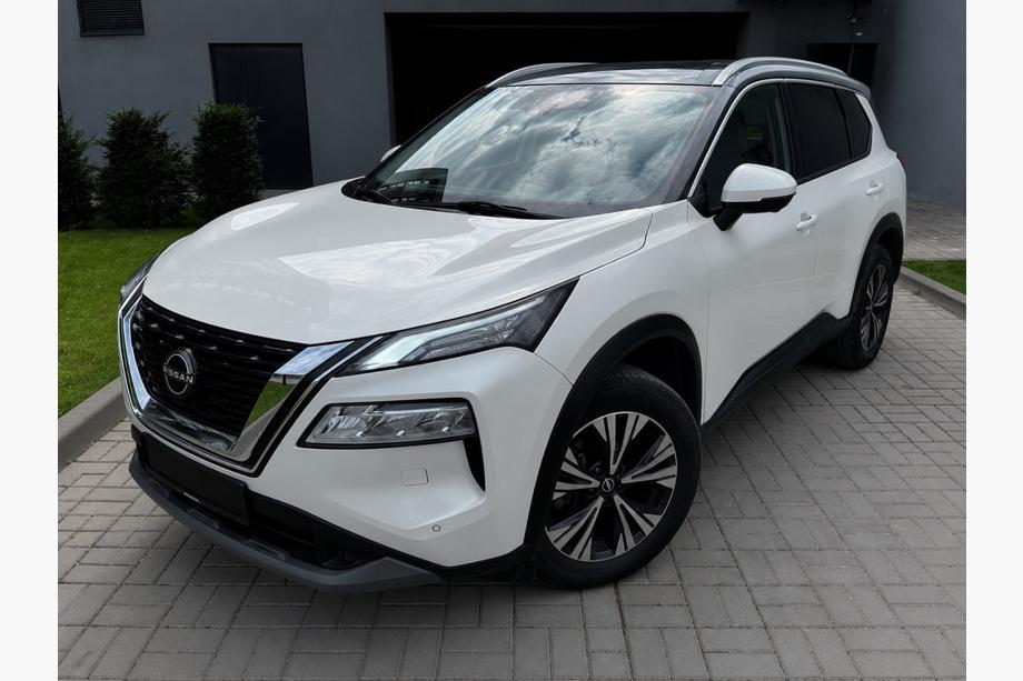 Nissan X-trail T33/Rogue 2022- Integrierte Dachreling grau OEM (ABS-Kunststoff, Klebemontage) Image