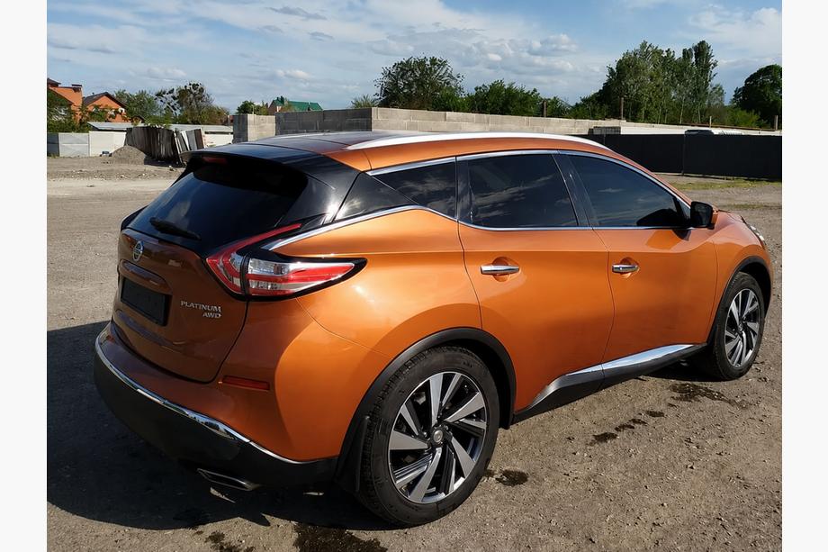 Nissan Murano 2014- OEM Dachreling, grau (ABS-Kunststoff, Klebemontage) Foto 2