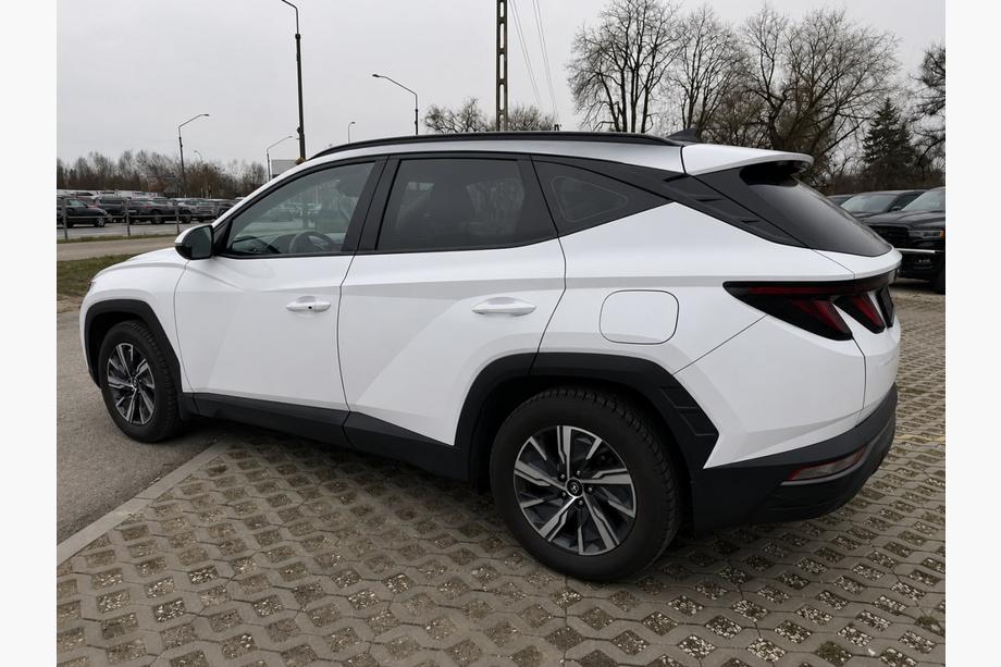 Hyundai Tucson NX4 2021- Integrierte Dachreling schwarz OEM (Long, Aluminium, Klebemontage) Foto 1