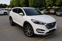 Hyundai Tucson TL 2016-2021 Integrierte Dachreling schwarz OEM (ABS-Kunststoff, Montage mit Kleber) Foto 2