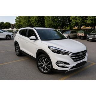 Integrierte Dachreling schwarz OEM (ABS-Kunststoff, Montage mit Kleber) Hyundai Tucson TL 2016-2021 Foto 2