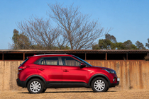 Hyundai Creta 2014-2020 Integrierte Dachreling grau OEM (ABS-Kunststoff, Klebemontage) Foto 1