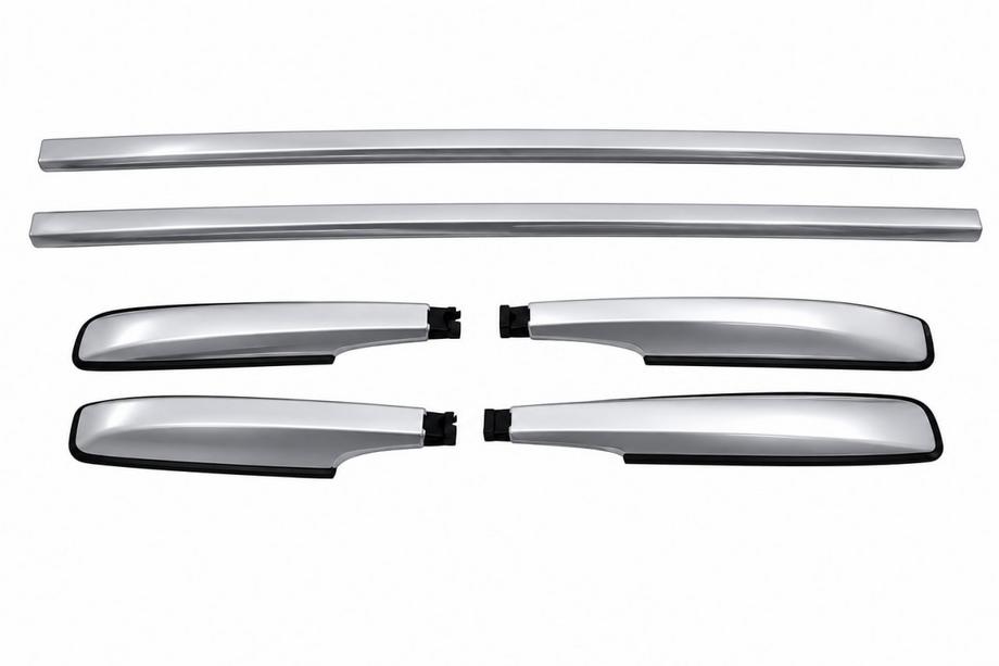 Kia Sportage 2010-2015 OEM Dachreling grau (Aluminium, Montage mit Kleber) Image