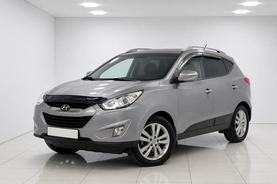 Hyundai IX-35 2010-2015 OEM Dachreling grau (Aluminium, Montage mit Kleber) Image