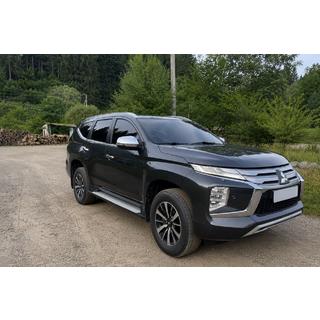 Integrierte Dachreling grau OEM (2019-, Aluminium) Mitsubishi Pajero Sport 2015- Foto 2