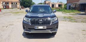 Toyota Land Cruiser Prado 150 2009-2023 Frontschutzbügel ST014 (Edelstahl) Foto 7