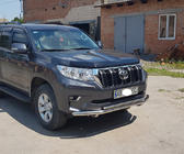Toyota Land Cruiser Prado 150 2009-2023 Frontschutzbügel ST014 (Edelstahl) Foto 11
