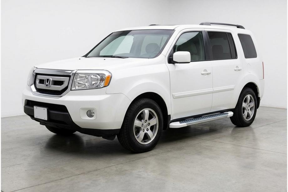 Honda Pilot 2008-2015 Seitenschweller Allmond White (2 Stk., Aluminium) Image