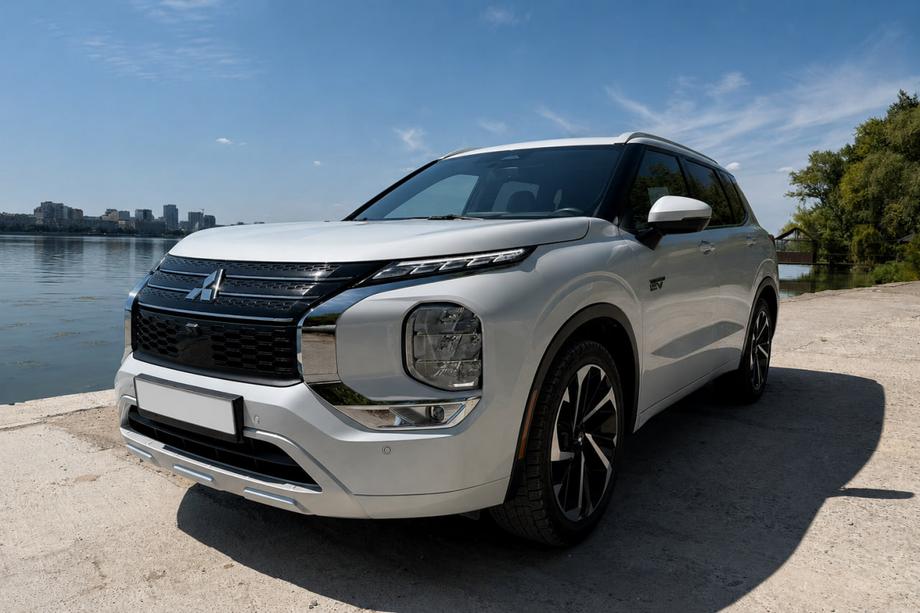 Mitsubishi Outlander 2021- Integrierte Dachreling grau OEM (Aluminium, Montage mit Kleber) Image