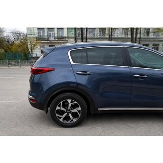 Integrierte Dachreling grau OEM (ABS-Kunststoff, Klebemontage) Kia Sportage 2015-2021 Foto 2