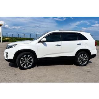 OEM Dachreling grau (Aluminium, Montage mit Kleber) Kia Sorento II XM 2009-2014 Foto 1
